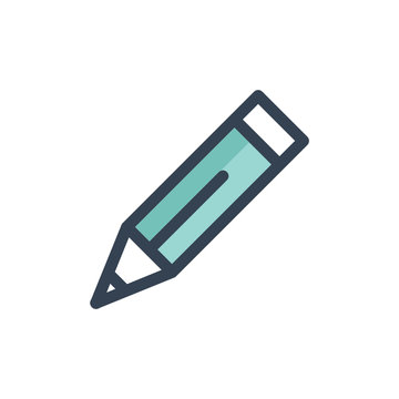 pencil icon filled outline style