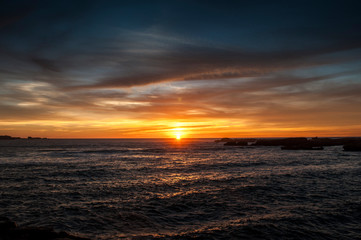Sunrise at Essaouira's Beach,Morocco
