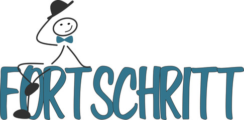 Strichmännchen - Fortschritt