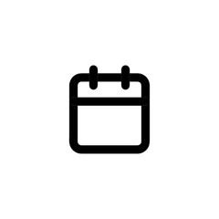Calendar vector icon isolated on background. Trendy sweet symbol. Pixel perfect. illustration EPS 10.
