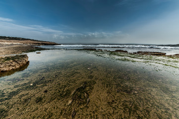 Atlantic coast near Essaouira, Morocco.