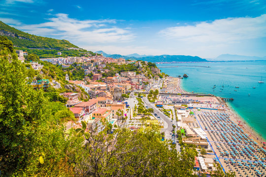 Town Of Vietri Sul Mare, Province Of Salerno, Campania, Italy