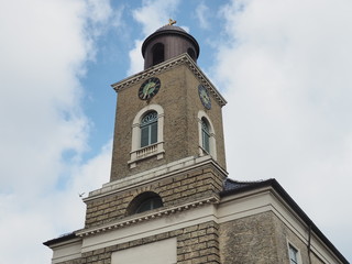 Hafenstadt Husum - „die graue Stadt am Meer“ im Bundesland Schleswig-Holstein nahe Dänemark
