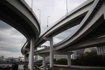 Fototapeta premium Highway 立体高速道路