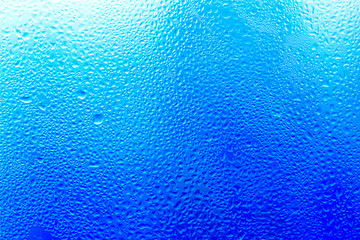 Texture of natural water condensation