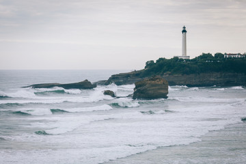 Fototapeta premium Phare de Biarritz