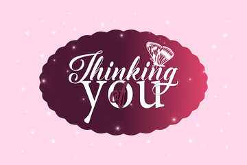 Thinking of you -  card