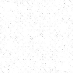 Grunge Texture on White Background, Black Abstract Dotted Vector, Halftone Dust Monochrome Design