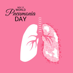 World Pneumonia Day.
