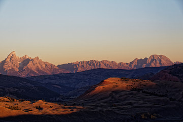 Naklejka premium Teton Sunrise