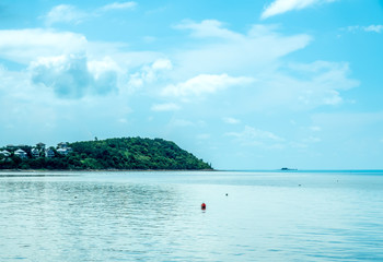 Seascape view of Samui island, Thailand