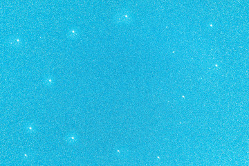 Christmas holiday glittering defocused blue background