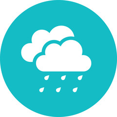 Set of Weather vector flat icons designs