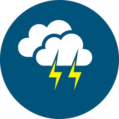 Set of Weather vector flat icons designs