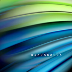 Background abstract - liquid color wave