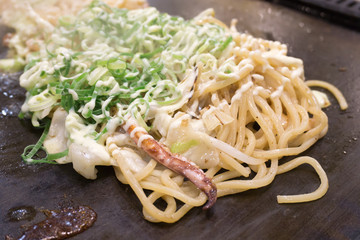 お好み焼き 焼きそば