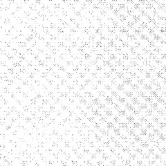 Grunge Texture on White Background, Abstract Dotted Vector, Halftone Scratch, Rough Monochrome Design
