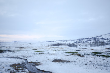 アイスランド　間欠泉