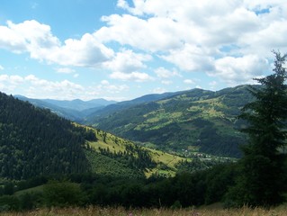 Obraz premium karpatian mountains