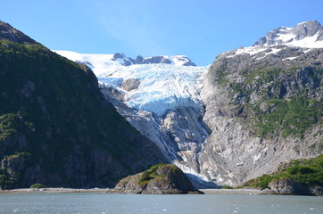 Fototapeta na wymiar Alaska, Gletscher