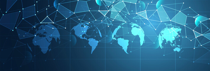 connessioni, internet, web, rete, triangoli,