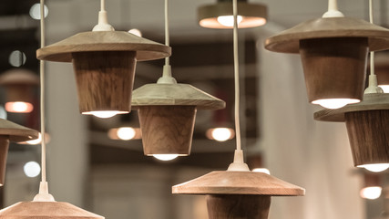 Ceiling Wooden Lighting