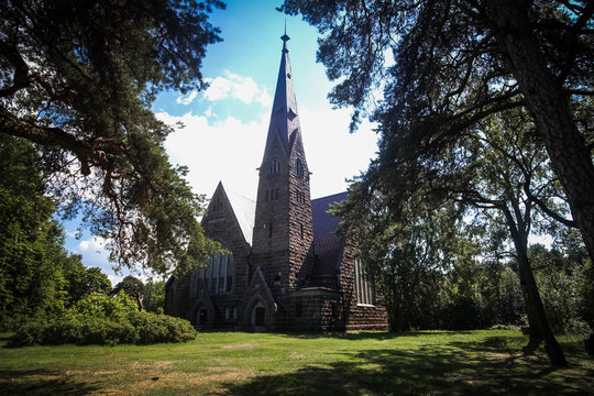 Saint Mary Magdalena church in the Primorsk Russia
