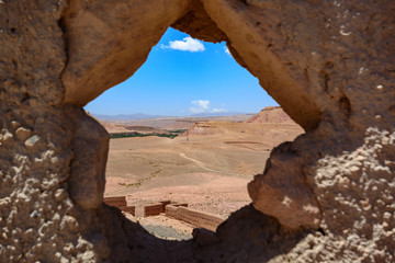 View from Ait Ben Haddou, Morocco