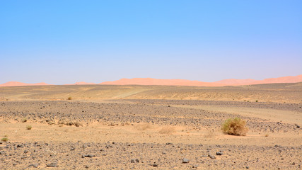Fototapeta na wymiar Sahara desert, Morocco, Africa