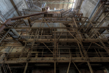 Obraz premium Abandoned building