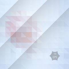 vector geometric abstract background with triangles and lines.