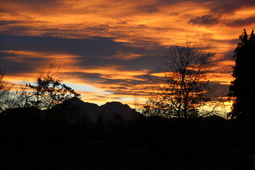 Obraz premium Sonnenuntergang