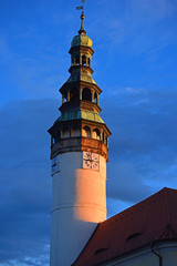 Naklejka premium Domazlice, Techische Republik: Der Turm des Chodenschlosses