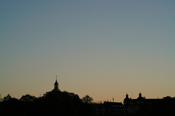 Obraz premium Springsky in Copenhagen