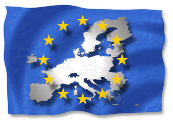 map of the european union after the Brexit