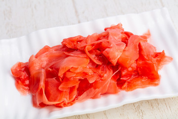 Delicious pickled ginger