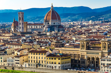 Fototapeta na wymiar Florence in Tuscany, Italy