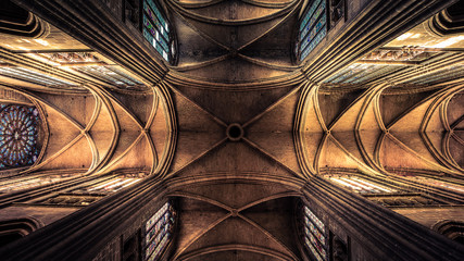 Cathédrale Saint-Étienne de Limoges plafond