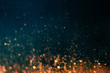 glittering sparkles in dark