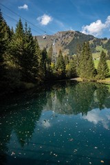 Fototapeta na wymiar Wandern in den Schweizer Alpen, Berner Oberland, First, Grindelwald, Schweiz