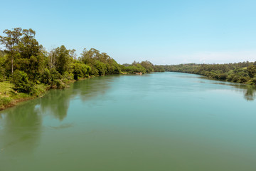 Fototapeta na wymiar Brazilian landscape river