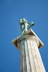 Victor monument, Kalemegdan fortress, Belgrade, Serbia