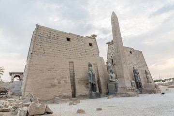 The temple in Karnak