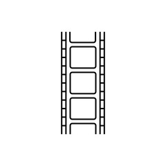 Film Strip linear icon. Film Strip concept stroke symbol design. Thin graphic elements vector illustration, outline pattern on a white background, eps 10.