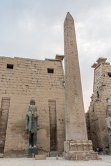 The temple in Karnak
