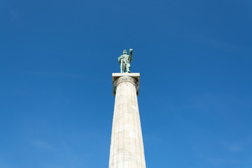 Victor monument, Kalemegdan fortress, Belgrade, Serbia