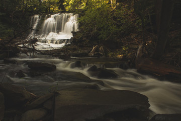 Fototapeta na wymiar Wiley Creek Waterfall #2