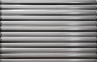 Metal door or window blind texture background
