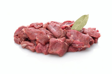 Gulasch vom Hirsch Wild Wildfleisch