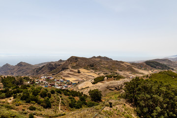 Blick auf El Bailadero Teneriffa
